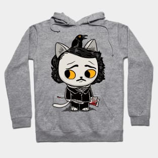 Edgar Allan Paw Hoodie